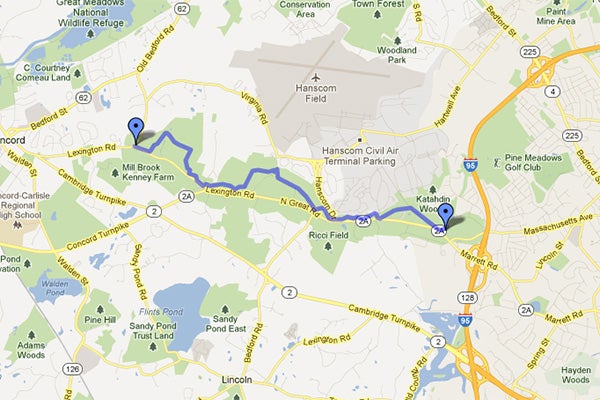 running map