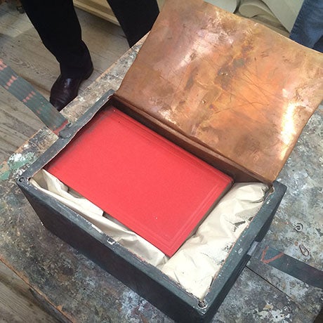 Old State House Time Capsule from Early 1900s Cracked Open