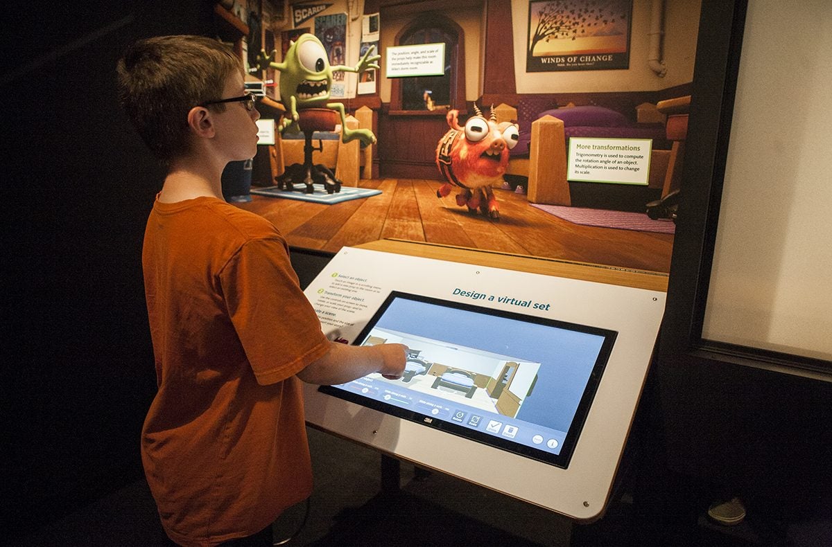 Pixar Lab 'The Science Behind Pixar' Debuts at the Museum of Science