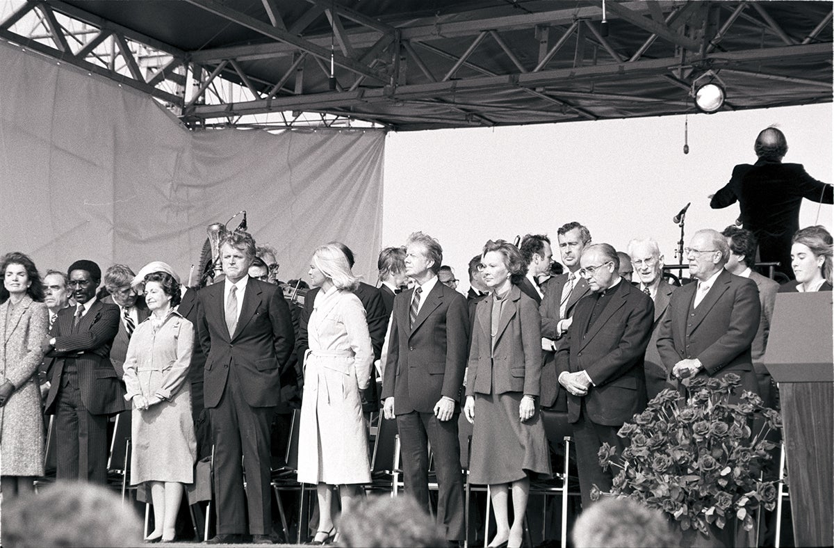 TBT: The Dedication of the JFK Library