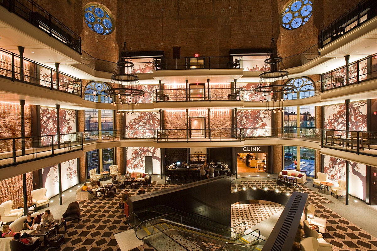 Liberty Hotel lobby