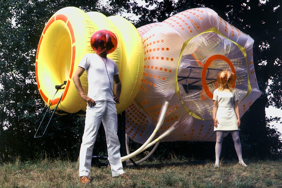 A New Exhibit Explores Inflatable Structures in Architecture