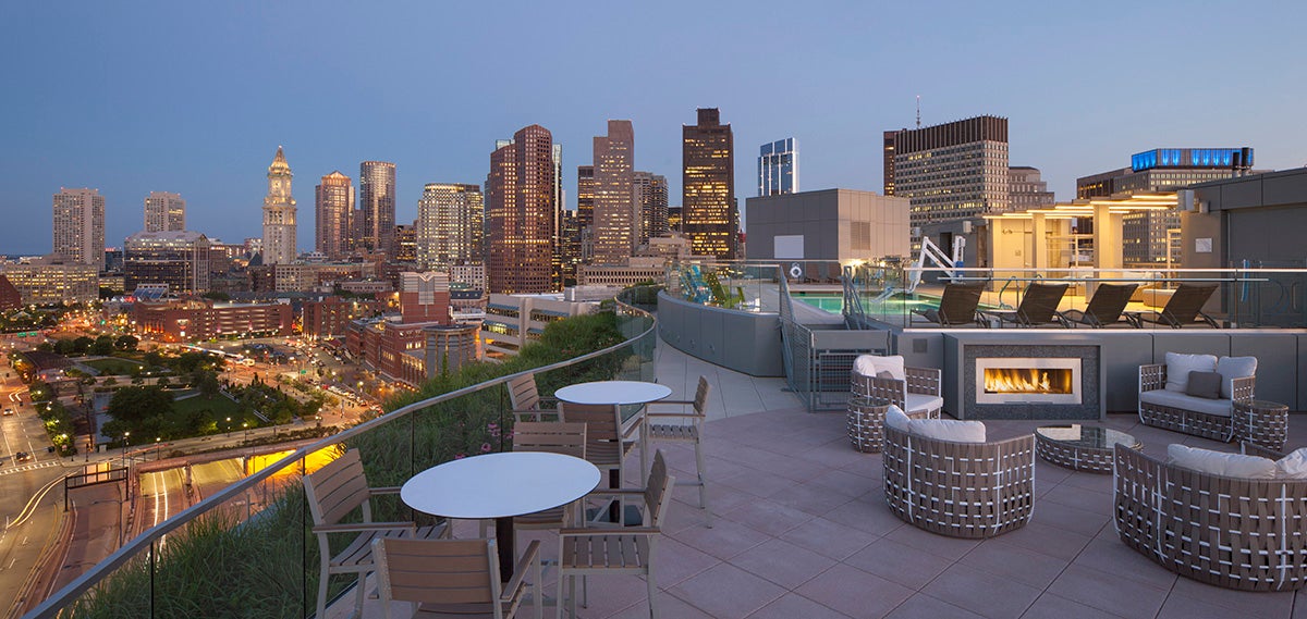 Residential Buildings in Boston with Amazing Roof Decks