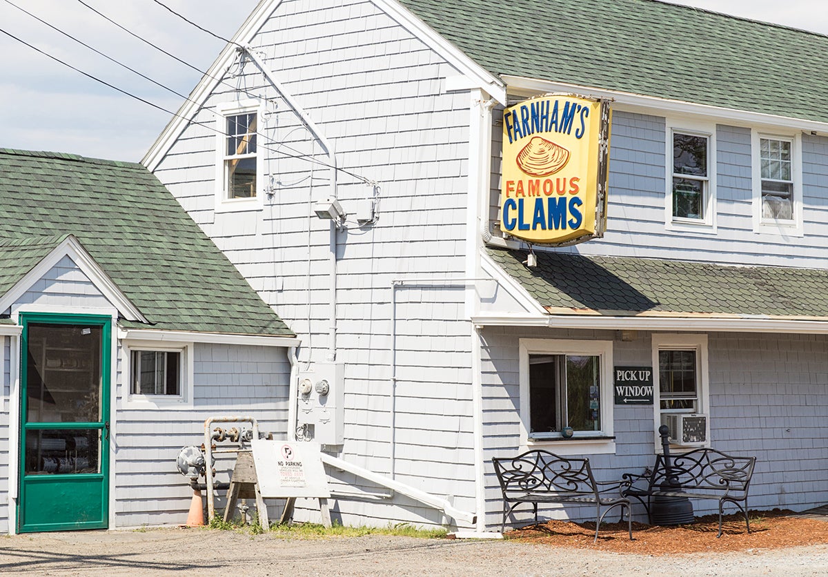 j.t. farnham's famous clams