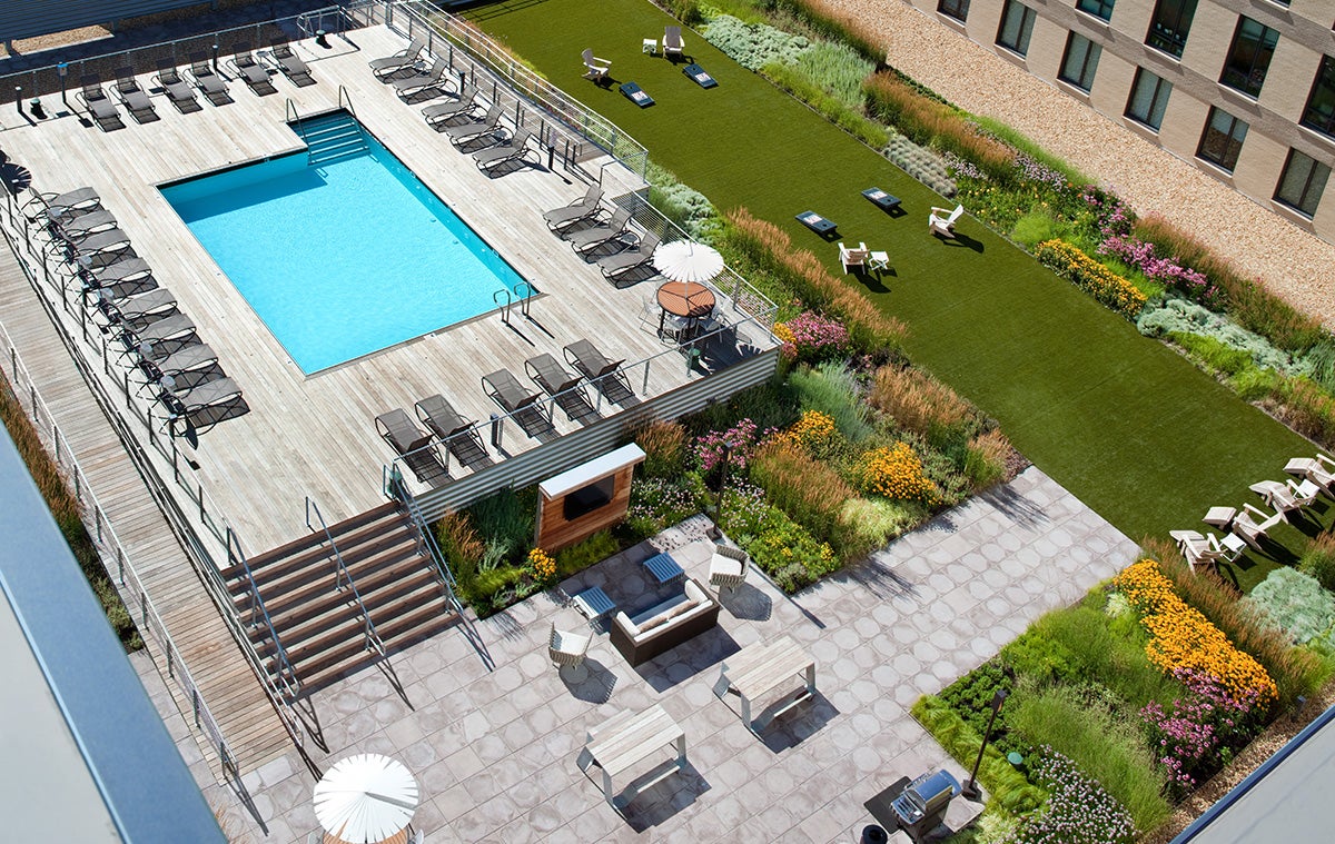 Seven Residential Buildings in Boston with Incredible Pools