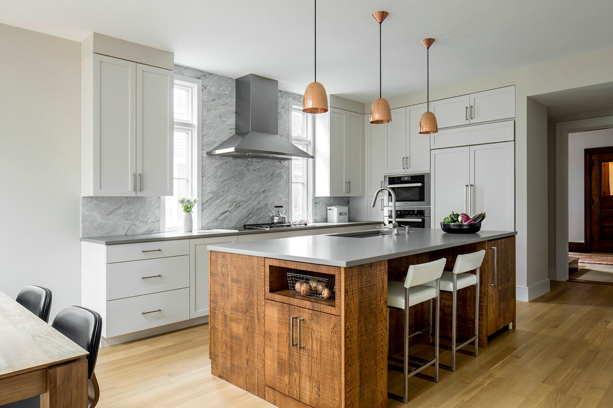 Before and After: A Newton Kitchen Gets a Sleek Upgrade