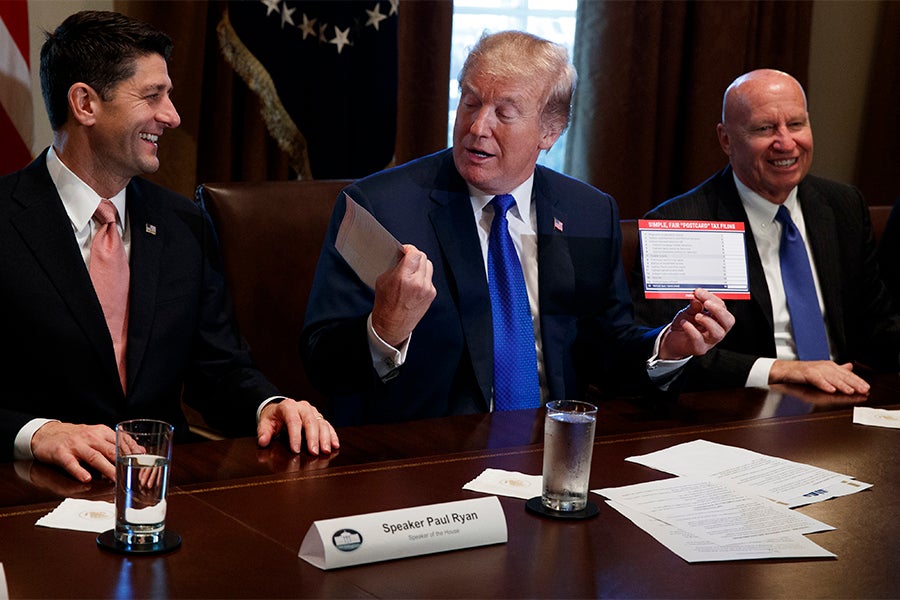 donald trump paul ryan kevin brady