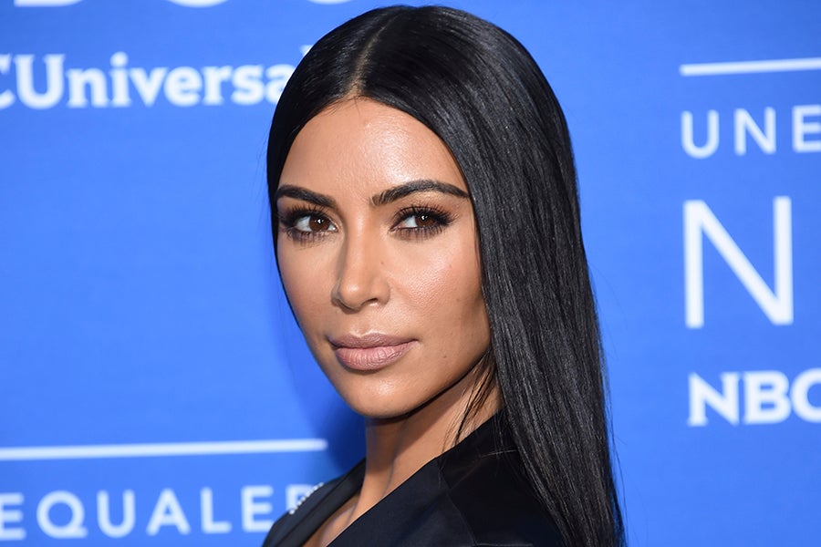 Kim Kardashian West on the red carpet