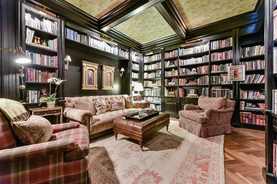 Five Homes for Sale with Stately Private Libraries