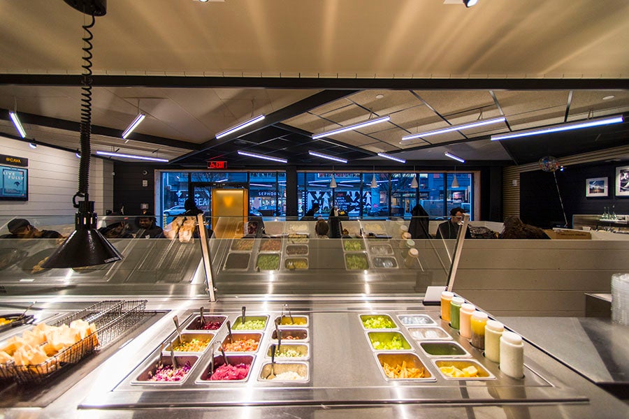 Look Inside Boston's First Location of Cava, Opening Friday in the Fenway