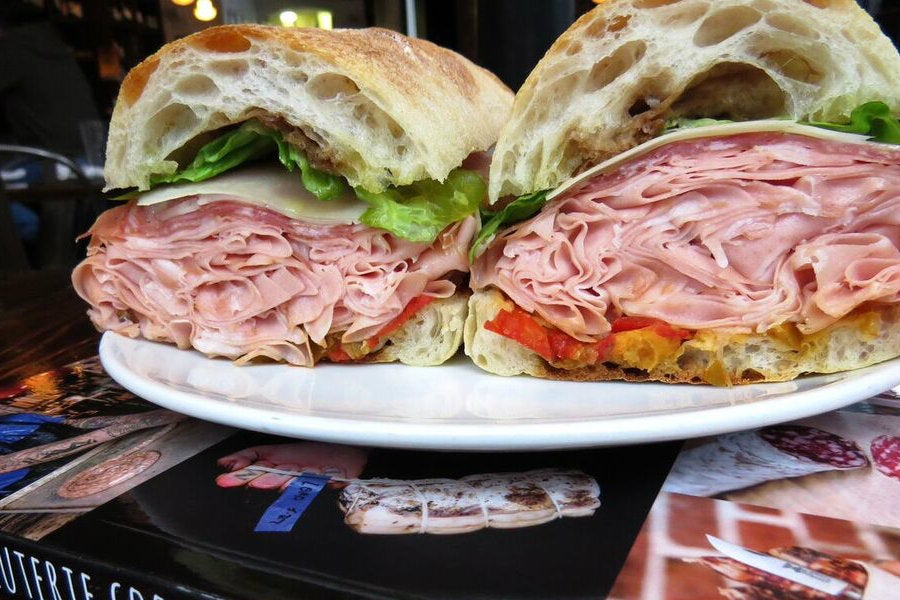 Italian grinder at Coppa