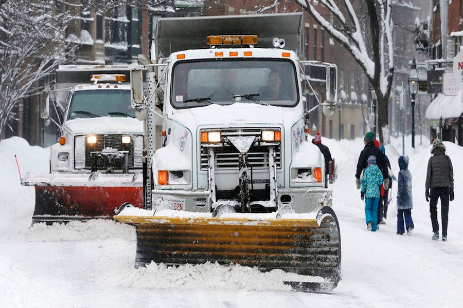 Forecasters Predict up to 6 Inches of Snow in Boston on Wednesday