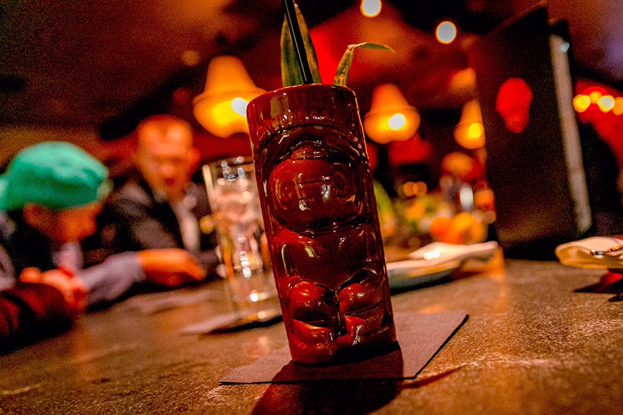 Paul Rudd's Hawaiian Name... tiki cocktail at Lion's Tail