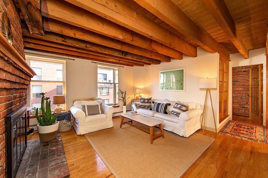 On the Market: A Brick-and-Beam Condo in the North End
