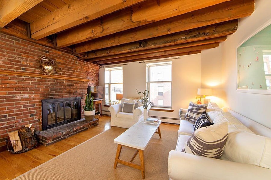 Picture of On the Market: A Brick-and-Beam Condo in the North End