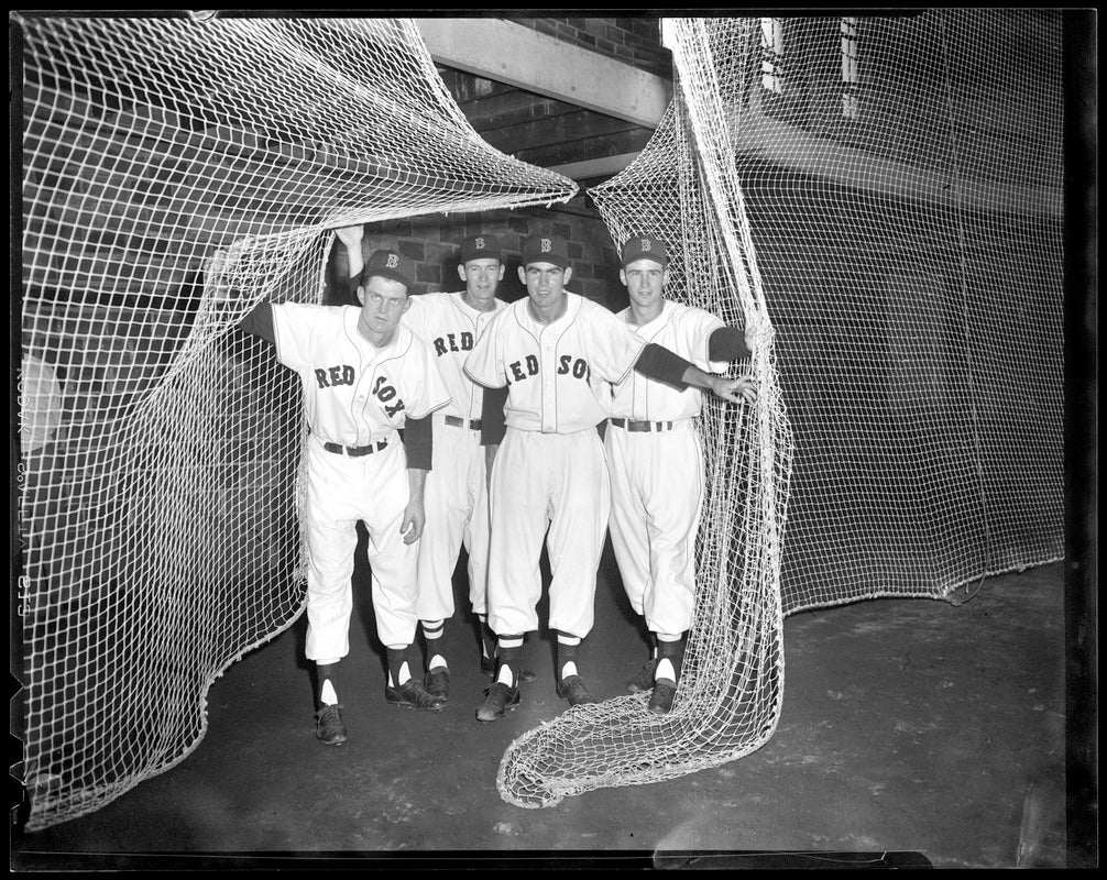 Fanion Boston Red Sox 1949 Fenway Park - Vintage Rare - Officiel MLB