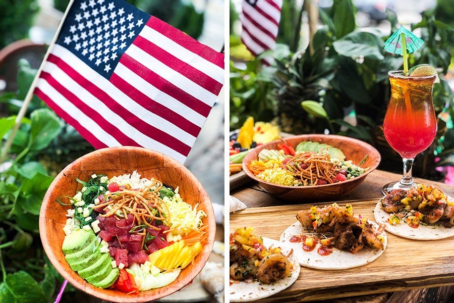 Luah specials are on the patio at City Tap House this Fourth of July