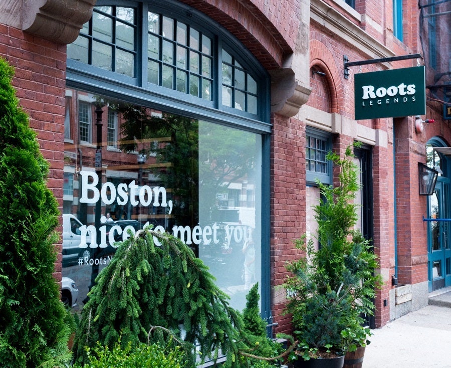 Canadian Lifestyle Brand Roots Opens Retail Concept Space in Boston