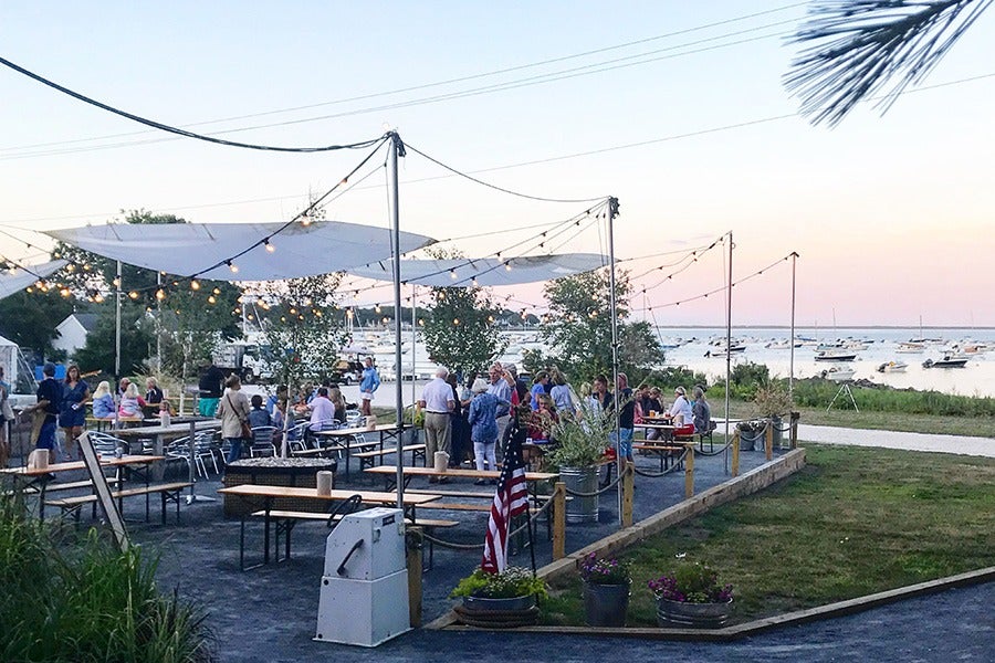 The Raw Bar is now open at Island Creek Oyster Farm in Duxbury