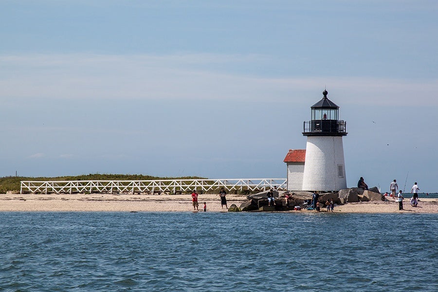 One of the three lighthouses of Nantucket