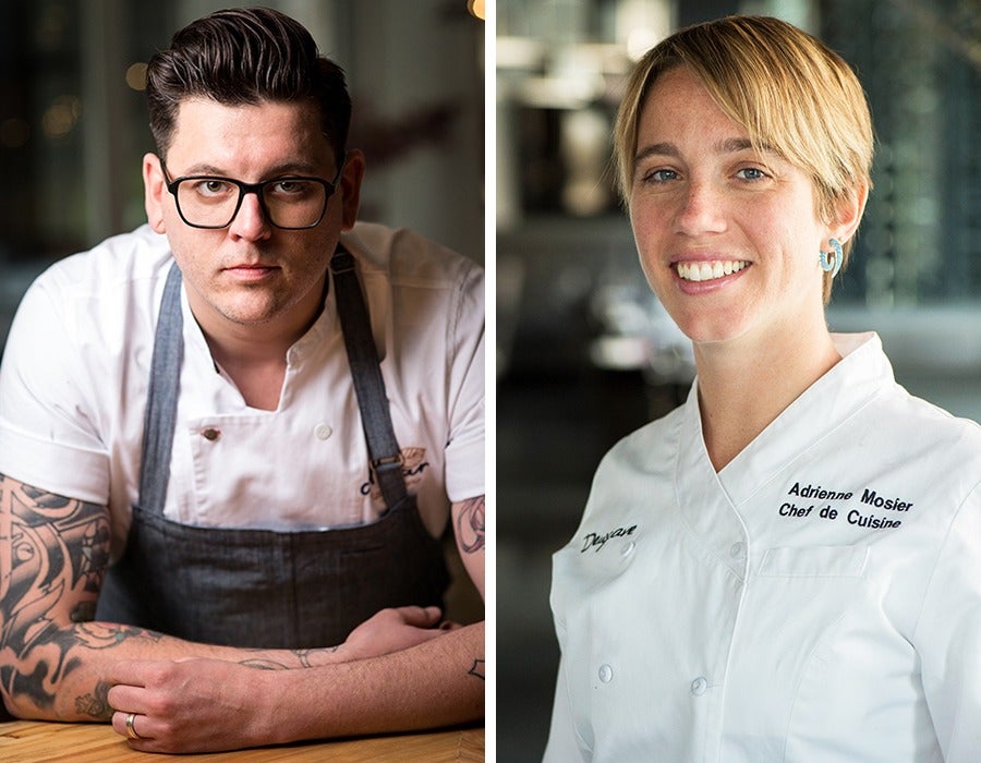Bright Young and Adrienne Wright are two Boston chefs who will be on "Top Chef" Season 16