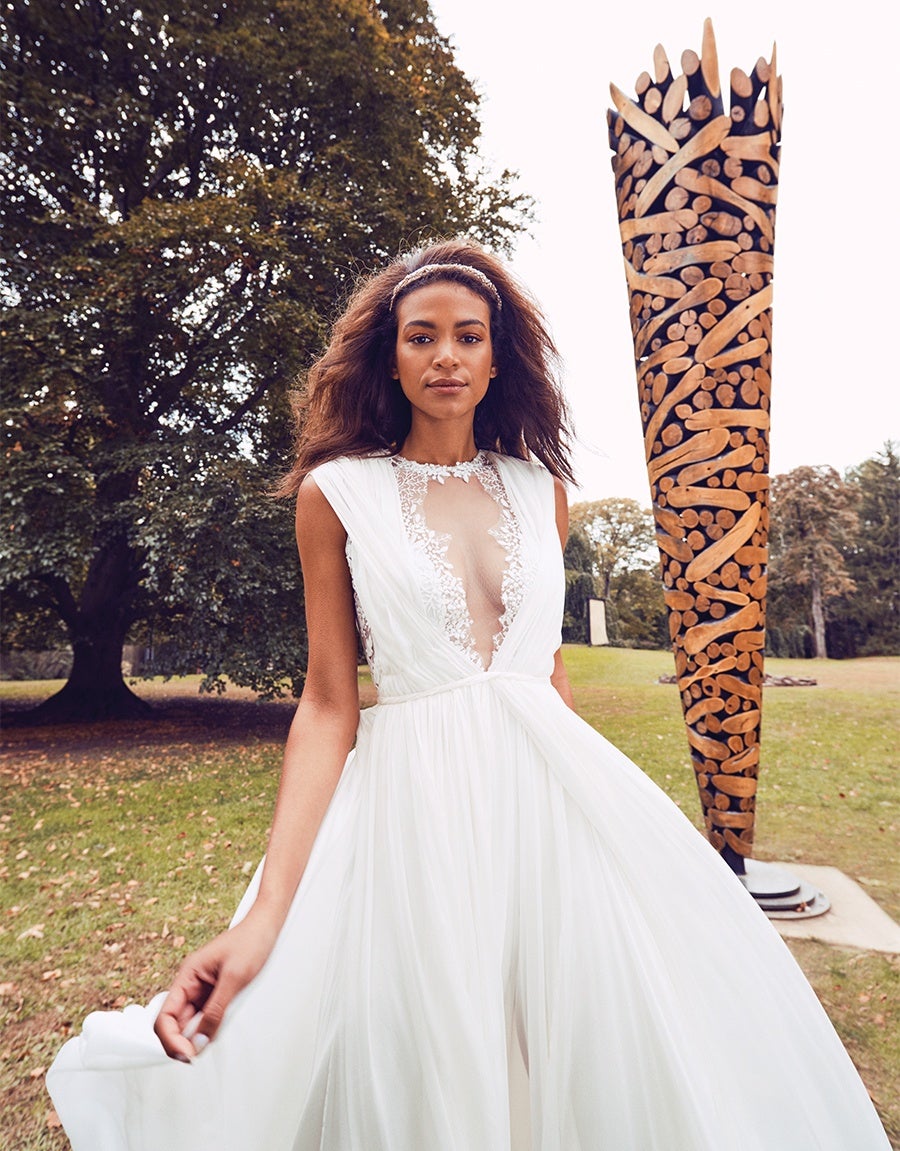 knee length dresses for ladies Leanne Marshall "Darcy" Wedding Gown  The Wed Genie