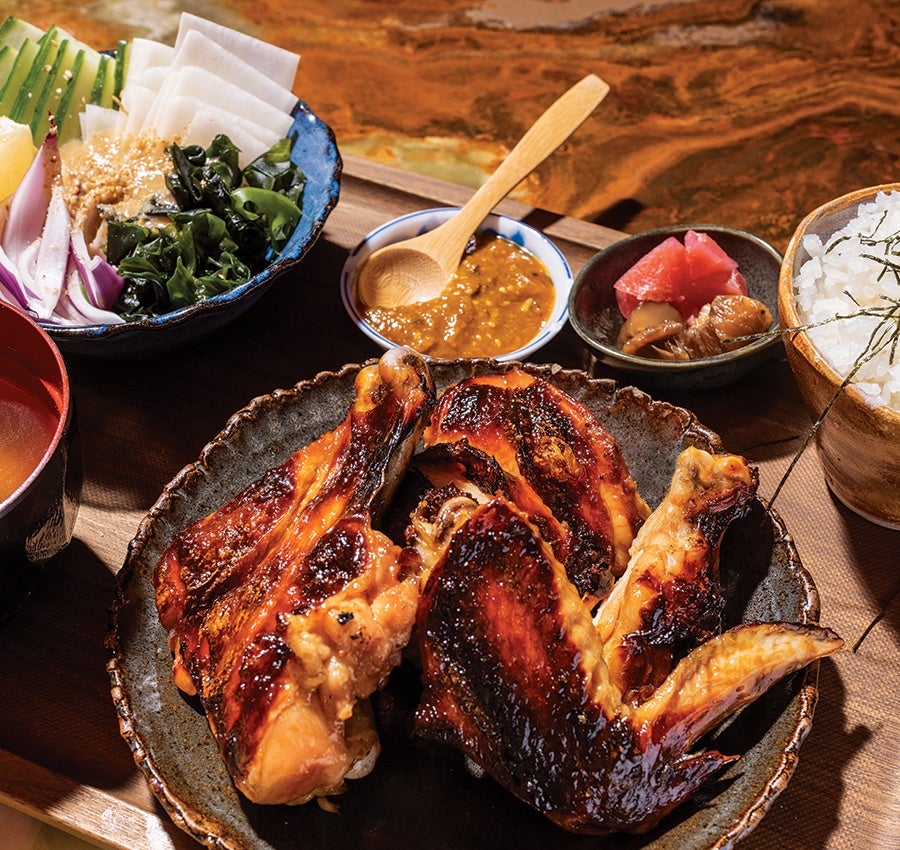 Whaling in Oklahoma South End Boston Soy-Basted Chicken