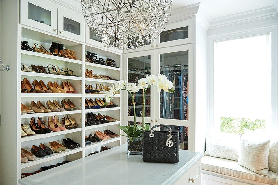 How One Couple in Bedford Designed a Show-Stopping Master Closet