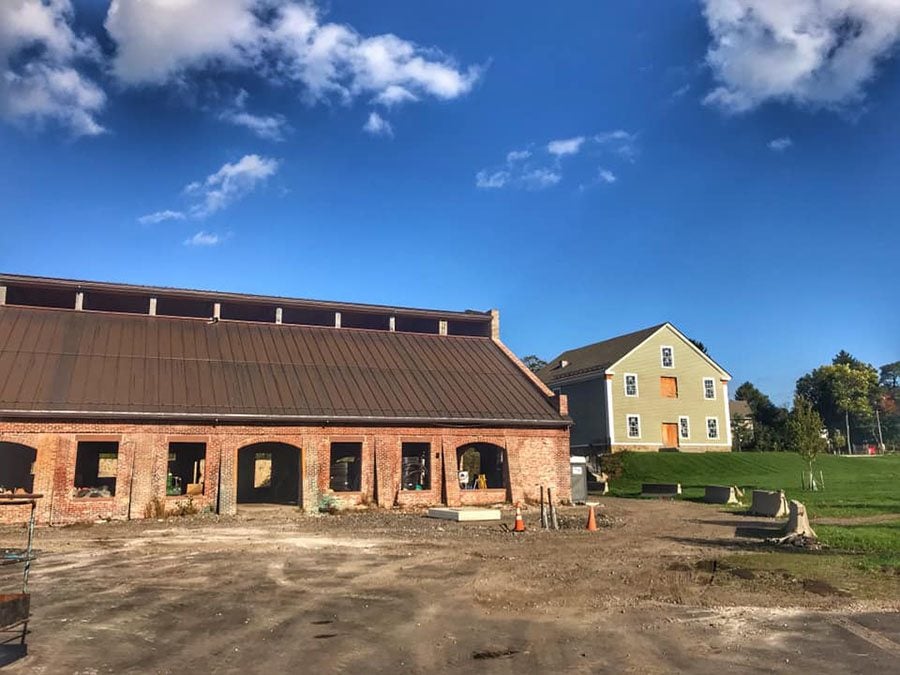 The historic Revere copper rolling mill (left) will be home to Northern Spy restaurant
