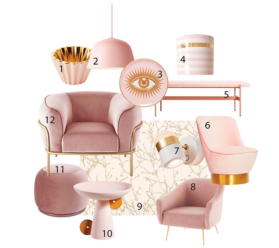 12 Soft Pink Home Acessories for a Rose-Colored Disposition