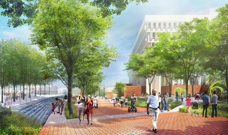 City Hall Plaza Is Gonna Be so Much Better Soon, Renovation Plans Show
