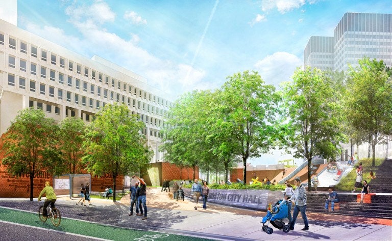City Hall Plaza Is Gonna Be so Much Better Soon, Renovation Plans Show