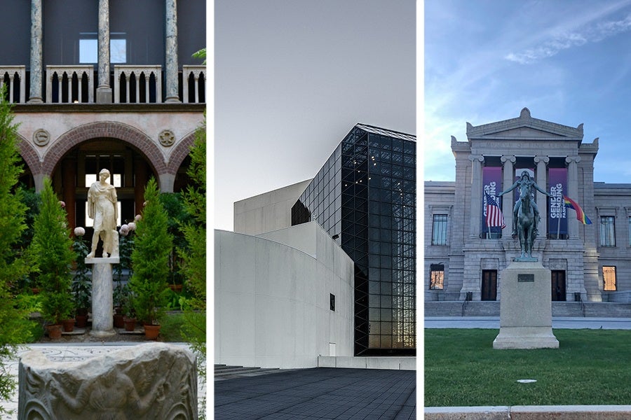 Gardner Museum, JFK Library, MFA