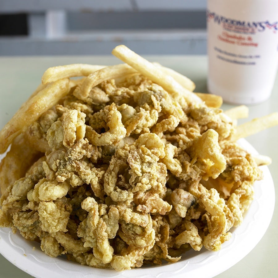 Woodman's of Essex fried clams