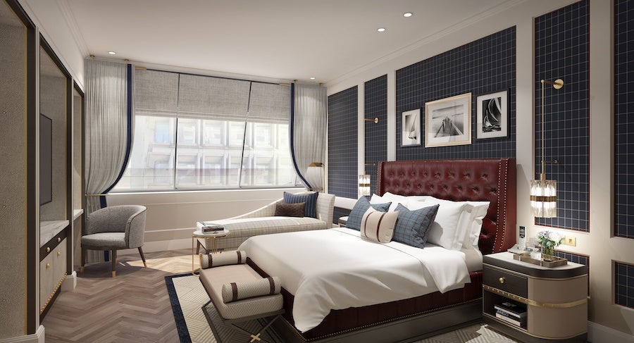 Here’s a First Look inside the Langham Hotel, Set to Re-Open in 2020