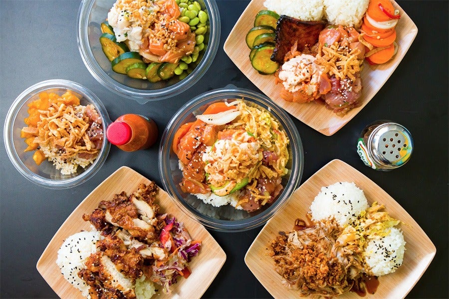 Manoa Poke menu