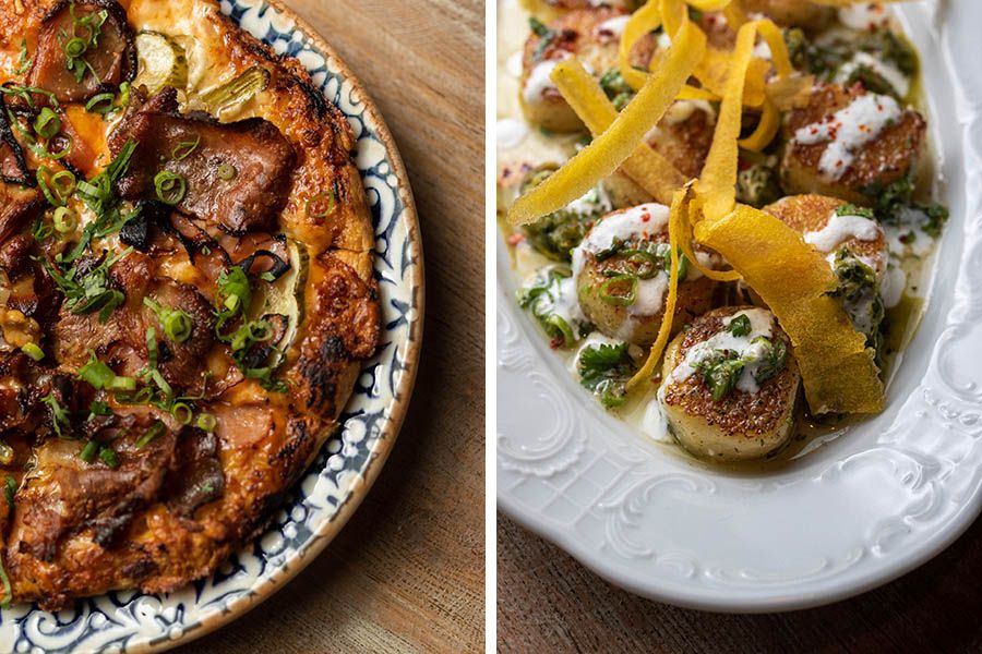 Mariel food: Lechon pizza, and fufu gnocchi 