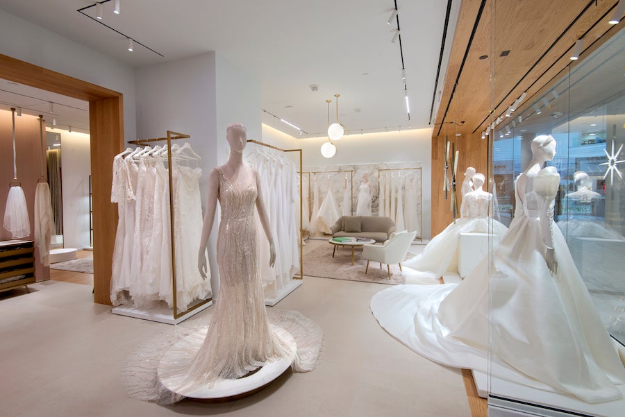The New Pronovias Bridal Boutique in Copley Place Is so Dreamy The New Pronovias Bridal Boutique in Copley Place Is so Dreamy
