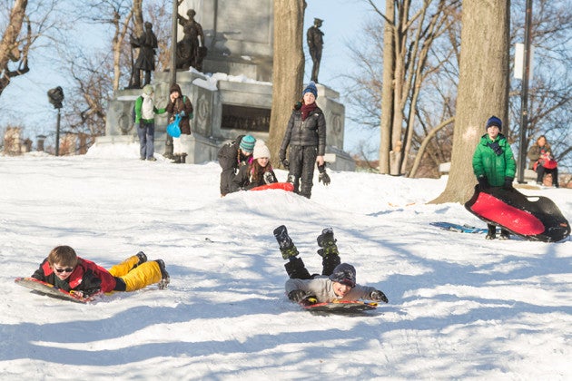 These Are The Best Hills to Go Sledding around Boston