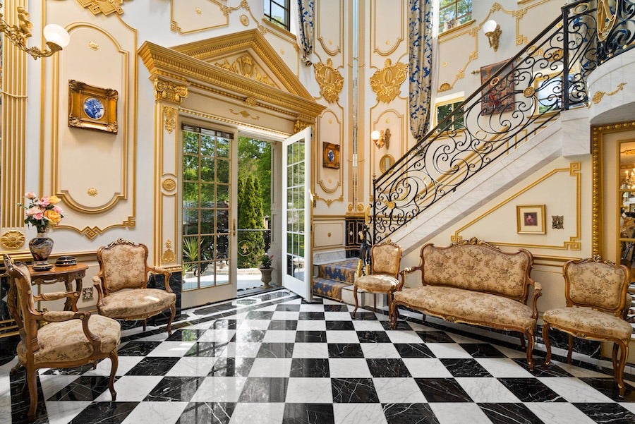 On the Market: A Grand Chateau Inspired by Versailles in Worcester