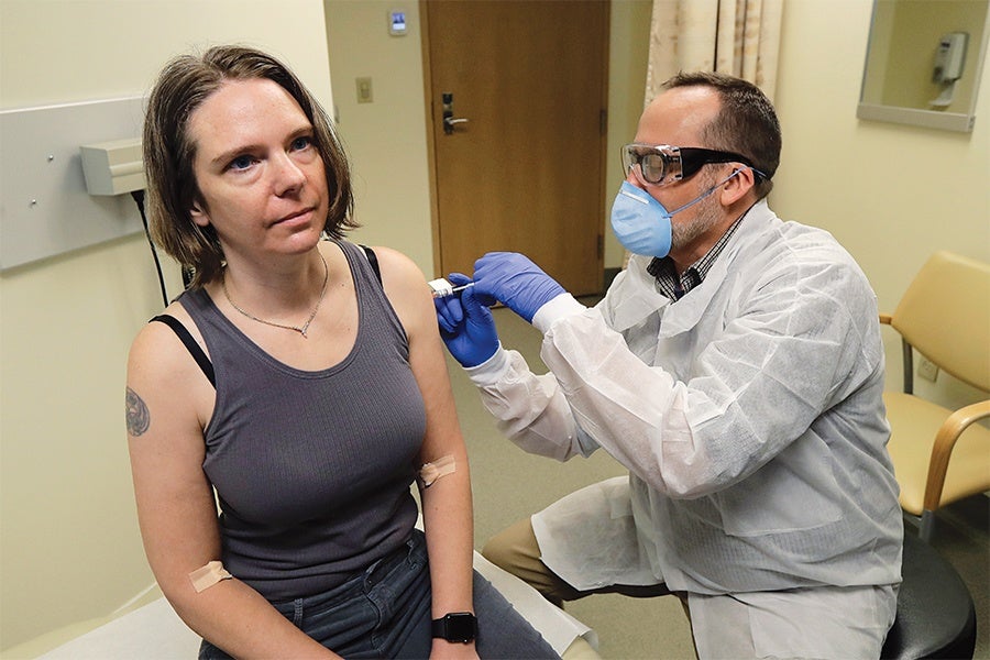 jennifer haller moderna vaccine