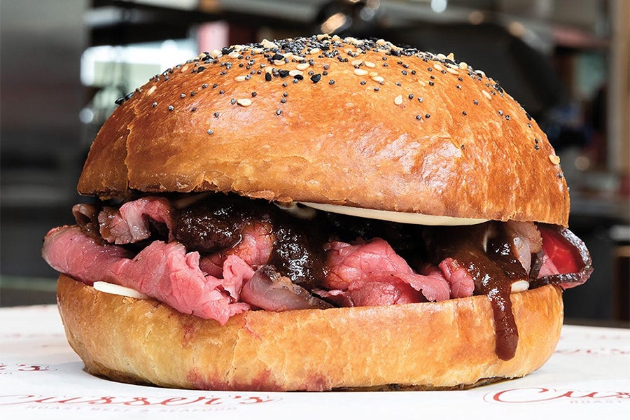 cusser roast beef sandwich