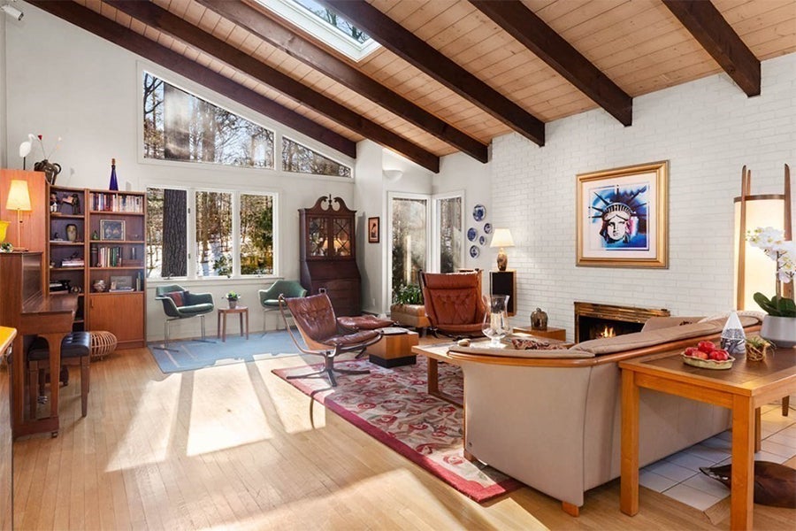On the Market: A Mid-Century Modern Manchester Home with a Heated Gazebo