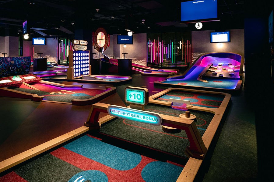 Putting Around A New High-Tech Mini Golf Course Is Coming to Seaport