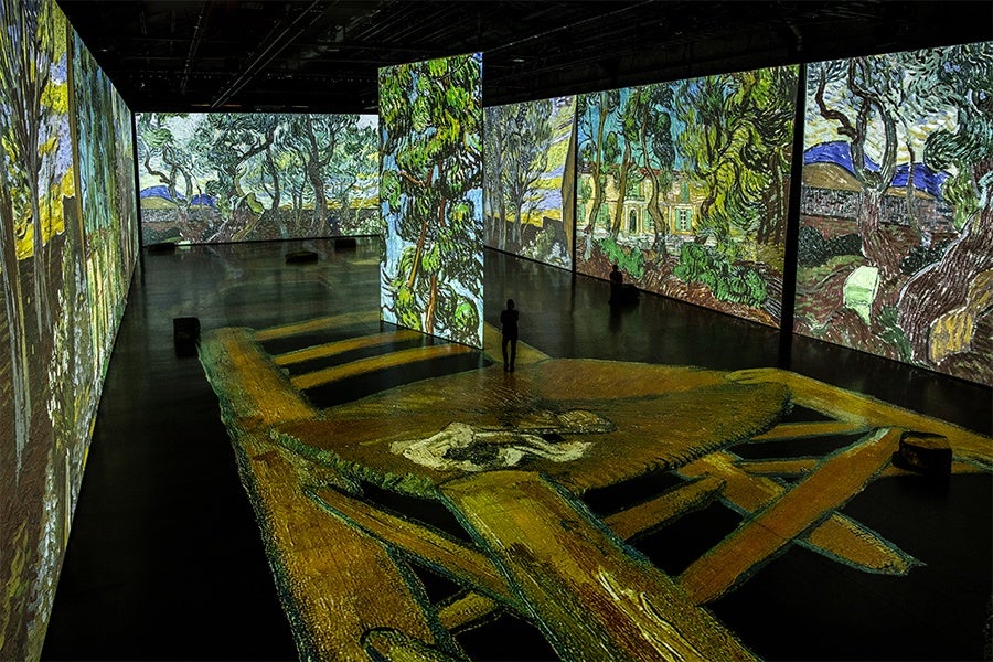 First Look: Imagine van Gogh at the SoWa Power Station