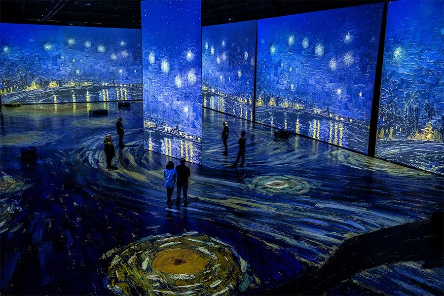 First Look: Imagine van Gogh at the SoWa Power Station