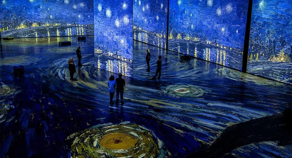 【激レア】VAN GOGH'S IMAGINARY MUSEUM First Look: Imagine van Gogh at the SoWa Power Station