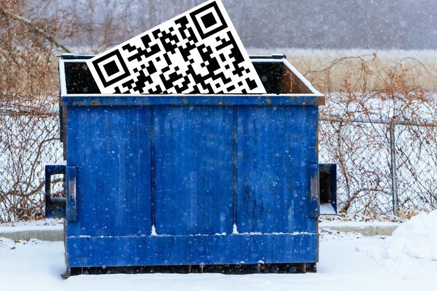 Boston Qr Code Please, I Am Begging You, No More QR Codes