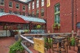 A brewpub patio.
