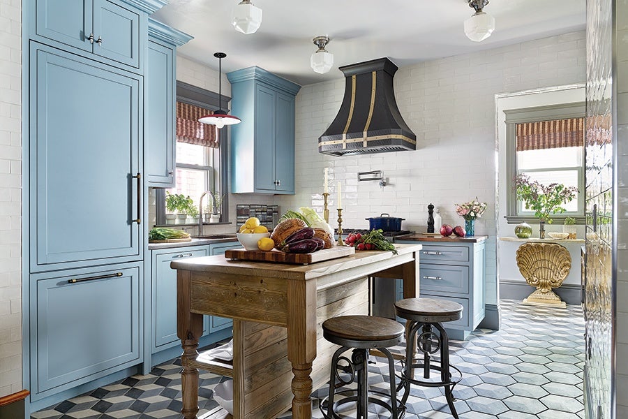 A Charming Antique Kitchen Gets a 21st Century Update